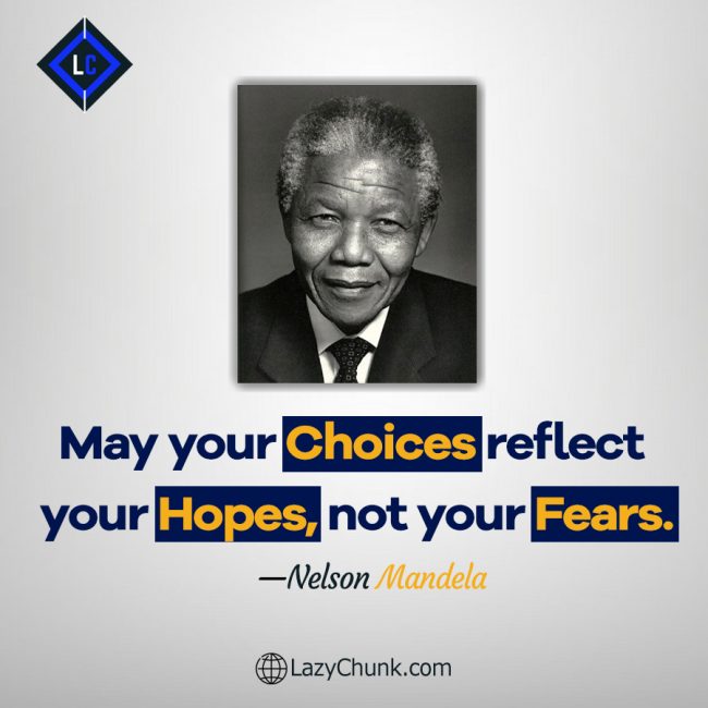Nelson Mandela Quotes feature image - Lazy Chunk