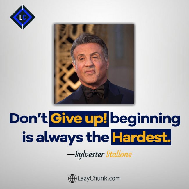 Sylvester Stallone quotes image